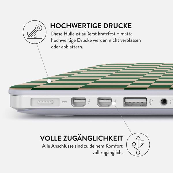 Burga Hardshell Hülle Apple MacBook Pro 13 Zoll (2020 / 2022) - Ivy League
