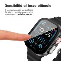 imoshion Full Cover glänzendes Hard Case Apple Watch Ultra / Ultra 2 / Ultra 3 - 49 mm - Schwarz