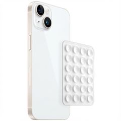 Selencia ﻿2er-Pack Telefonhalter Saugnapf - Weiß