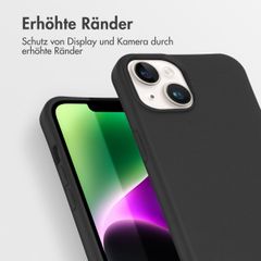 imoshion Color Backcover mit abtrennbarem Band Apple iPhone 14 - Schwarz