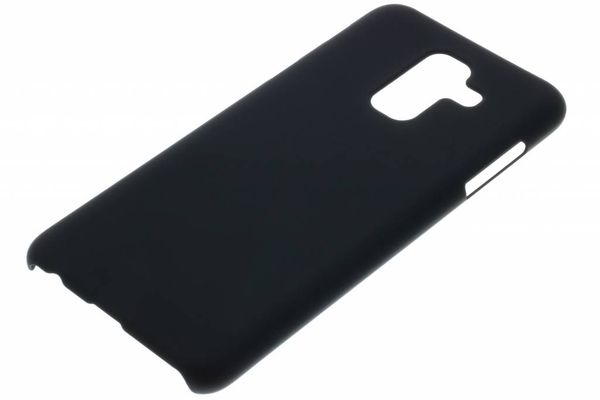 Schwarze Unifarbene Hardcase-Hülle für Galaxy A6 Plus (2018)