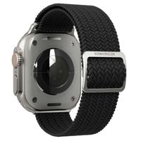 Vonmählen Woven Loop Armband für deine Apple Watch | 38/40/41/42 mm - Schwarz