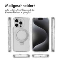 Accezz Ring Stand Backcover mit MagSafe Apple iPhone 15 Pro - Transparent