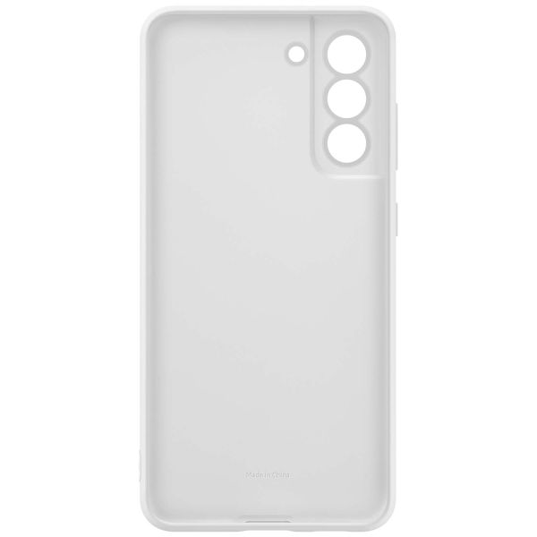 Samsung Original Silikon Cover für das Galaxy S21 FE - White