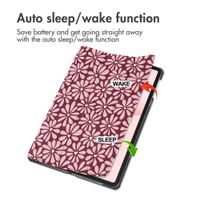 imoshion Design Trifold Klaphülle Honor Pad 10 - Bloom Love Blush