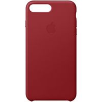 Apple Leder-Case Rot für das Apple iPhone 8 Plus / 7 Plus