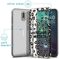 imoshion Design Hülle Nokia 2.3 - Leopard - Braun / Schwarz