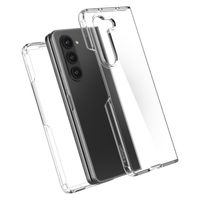 Spigen Crystal Hybrid Backcover für das Samsung Galaxy Z Fold 5 - Transparent