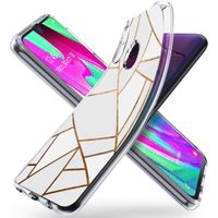 imoshion Design Hülle für das Samsung Galaxy A40 - White Graphic