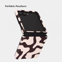 Selencia Vivid Rückabdeckung mit MagSafe Samsung Galaxy Z Flip 8 - Art Wave Black