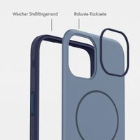 imoshion Color Backcover mit Thin MagSafe Ring Apple iPhone 14 / 13 - Dunkelblau