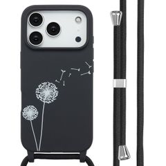 imoshion SilikonHülle design mit Band Apple iPhone 17 Pro - Dandelion Black