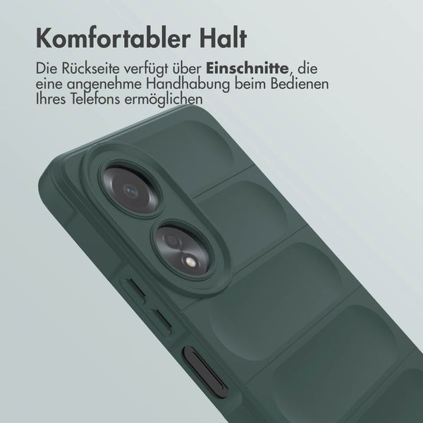 imoshion EasyGrip Backcover Oppo A58 - Dunkelgrün