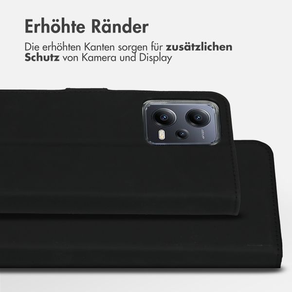 Accezz Wallet TPU Klapphülle für das Xiaomi Redmi Note 12 / Xiaomi Poco X5 5G - Schwarz