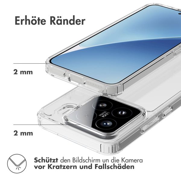 Accezz Xtreme Impact Case für das Xiaomi 15 - Transparent