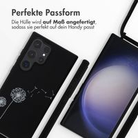 imoshion Silikonhülle design mit Band für das Samsung Galaxy S24 Ultra - Dandelion Black