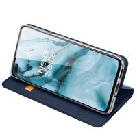 Dux Ducis Slim TPU Klapphülle Dunkelblau für das OnePlus Nord