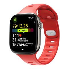 Nomad Tempo Silikonarmband für das  Apple Watch Series 1 - 9 / SE (38/40/41 mm) | Series 10 / 11 (42 mm) - Coral