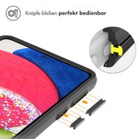 imoshion Rugged Hybrid Carbon Case Samsung Galaxy A33 - Schwarz