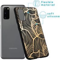 imoshion Design Hülle Samsung Galaxy S20 - Golden Leaves