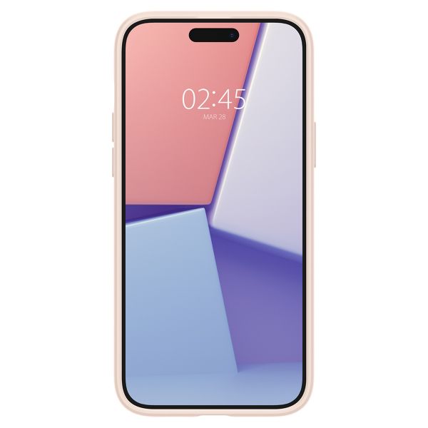 Spigen Thin Fit™ Hardcase für das iPhone 15 Plus - Pink Sand