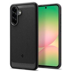 Spigen Schwarzes Rugged Armor Case Samsung Galaxy A56 - Matte Black