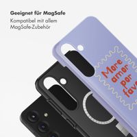 Selencia Vivid Rückabdeckung mit MagSafe Samsung Galaxy S25 - More Amor