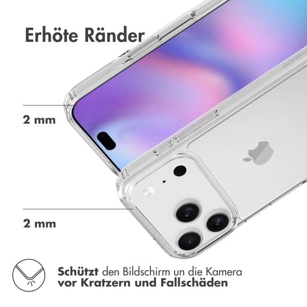 Accezz Xtreme Impact Case Apple iPhone 17 Pro - Transparent