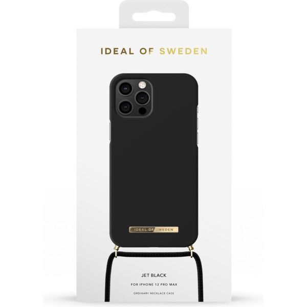 iDeal of Sweden Ordinary Necklace Case für das Apple iPhone 12 Pro Max - Jet Black