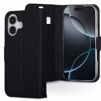 Accezz Wallet TPU Klapphülle Apple iPhone 17 - Schwarz