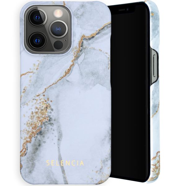 Selencia Maya Fashion Backcover iPhone 13 Pro - Marble Black