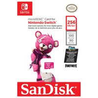 SanDisk microSD für das Nintendo Switch - 256GB - Fortnite Cuddle team