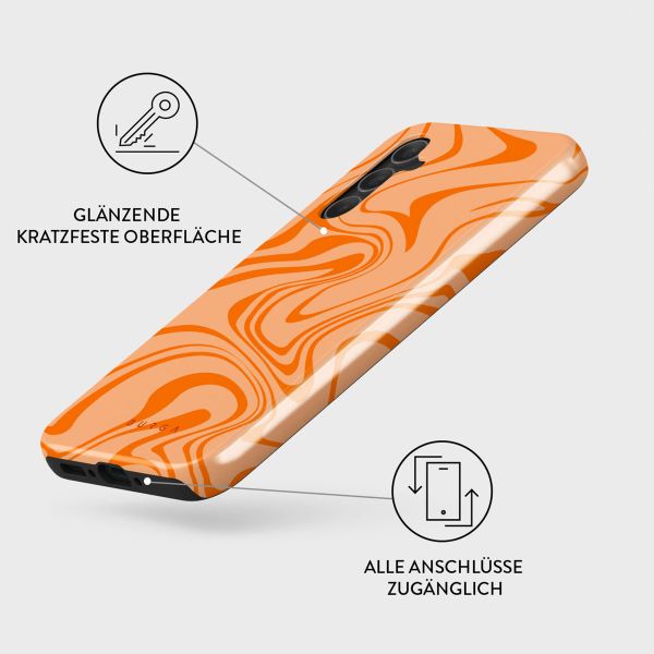 Burga Tough Back Cover für das Samsung Galaxy A34 (5G) - High Vibrations