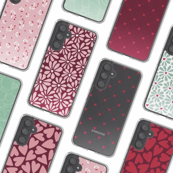 imoshion Design Hülle Samsung Galaxy A54 (5G) - Bloom Love Blush