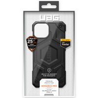 UAG Monarch Backcover MagSafe für das iPhone 14 - Kevlar Black