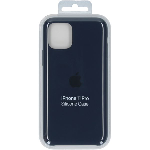 Apple Silikon-Case Midnight Blue für das iPhone 11 Pro