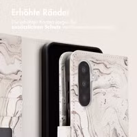 imoshion Design Klapphülle Samsung Galaxy A26 - Sandy Marble