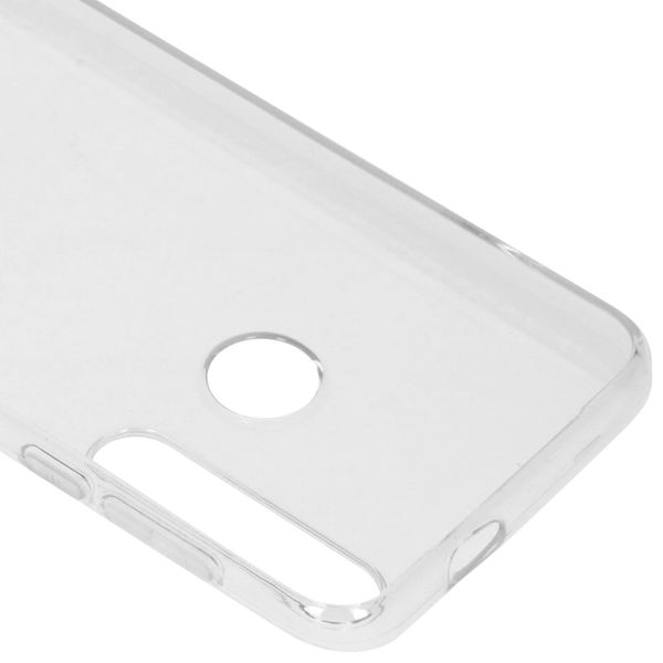 Gestalte deine eigene Motorola Moto G8 Plus Gel Hülle - Transparent