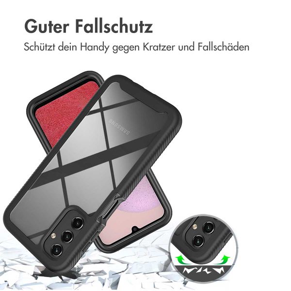 imoshion 360° Full Protective Case für das Samsung Galaxy A14 (5G/4G) - Schwarz