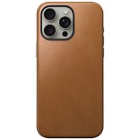 Nomad Modern Leather Case Apple iPhone 15 Pro Max - English Tan
