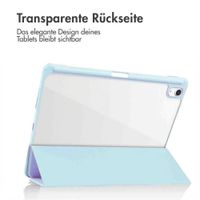 imoshion Trifold Hardcase Klapphülle Apple iPad Air 11 Zoll (2026) M4 / (2025) M3 / (2024) M2 / Air 5 (2022) / Air 4 (2020) - Hellblau