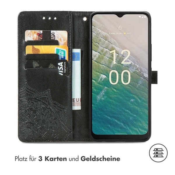 imoshion Mandala Klapphülle Nokia C32 - Schwarz