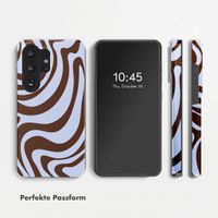 Selencia Vivid Back Cover Samsung Galaxy S26 Ultra - Dream Swirl Chocolate