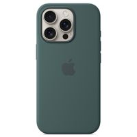 Apple Silikon-Case MagSafe für das iPhone 16 Pro - Lake Green