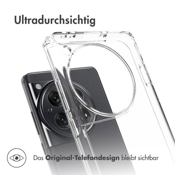 Accezz Xtreme Impact Case für das OnePlus 12 - Transparent