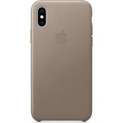 Apple Leder-Case Taupe für das Apple iPhone Xs Max