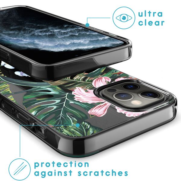imoshion Design Hülle Apple iPhone 12 (Pro) - Tropical Jungle