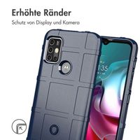 imoshion Rugged Shield Backcover für das Motorola Moto G30 / G20 / G10 (Power) - Dunkelblau