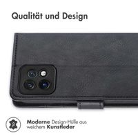 imoshion Luxuriöse Klapphülle Motorola Edge 40 Pro - Schwarz