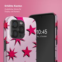 Selencia Vivid Rückabdeckung mit MagSafe Apple iPhone 15 Pro - Stars Rubine Red Light Pink